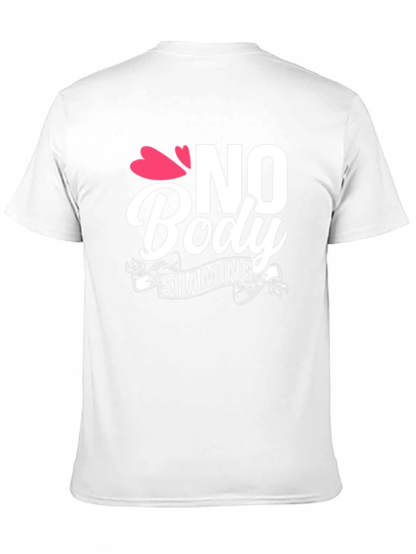 No Body Shaming Graphic Tee - Empowering Message