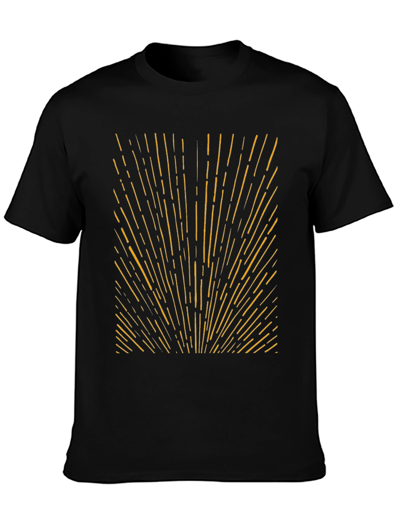 Retro Ray Graphic T-Shirt - Black