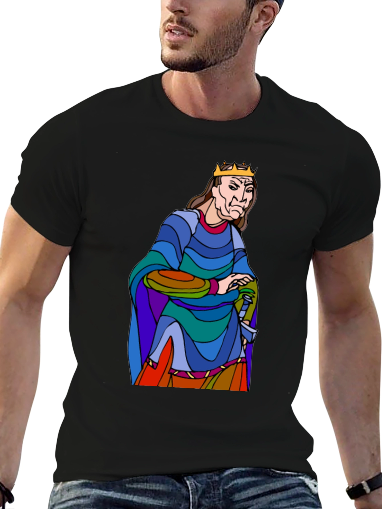 King Cartoon Graphic T-Shirt