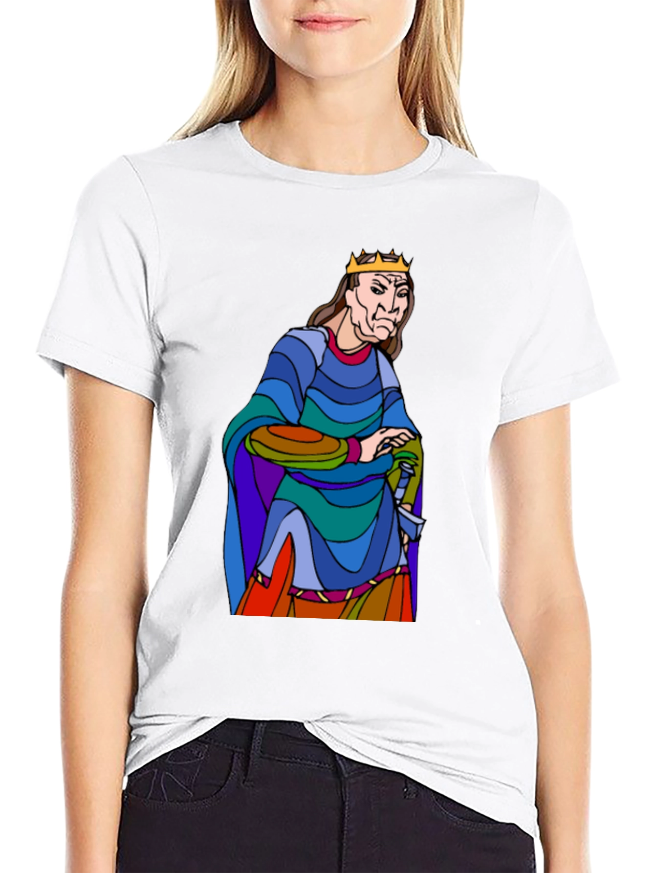 King Cartoon Graphic T-Shirt