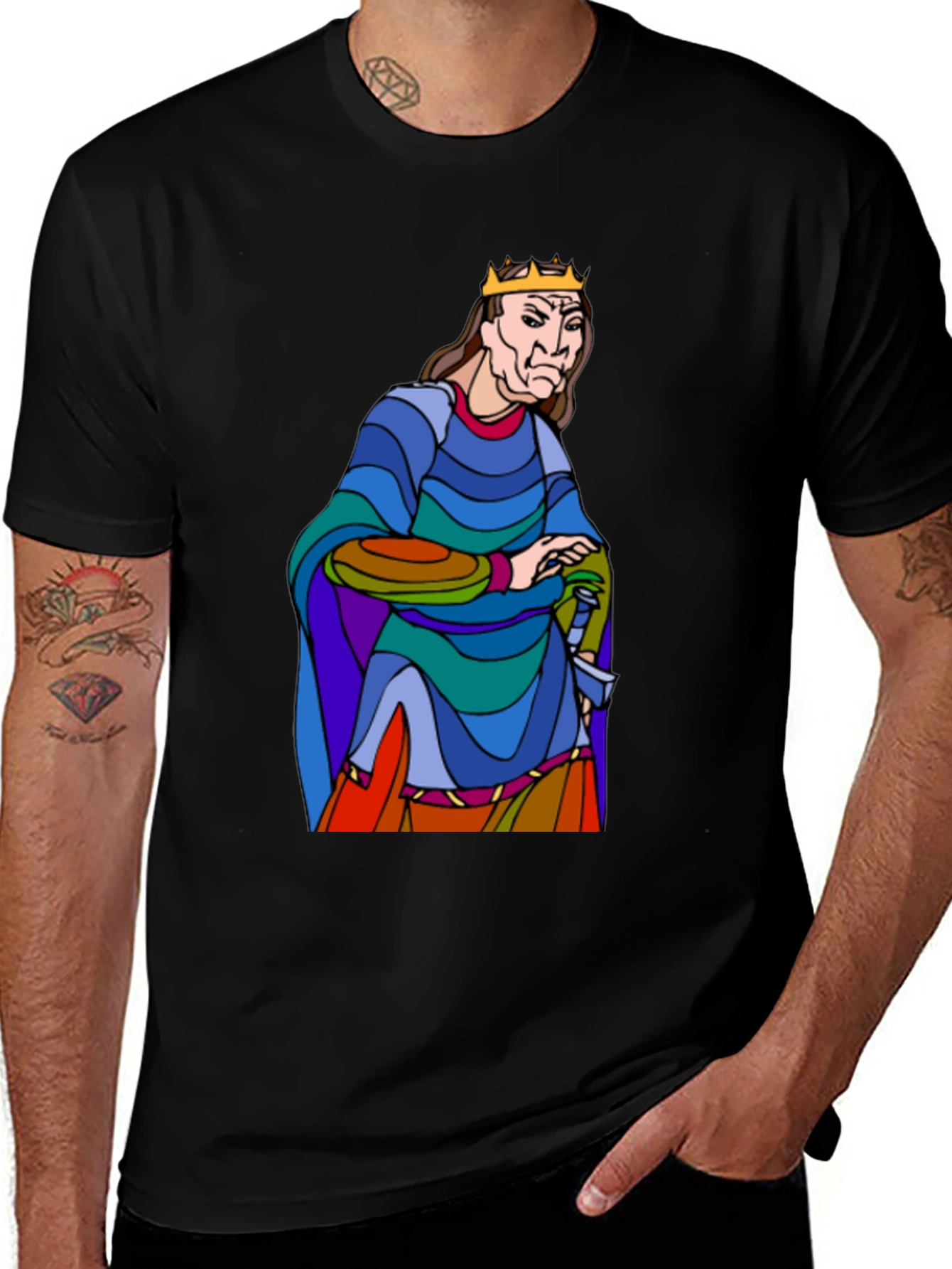 King Cartoon Graphic T-Shirt