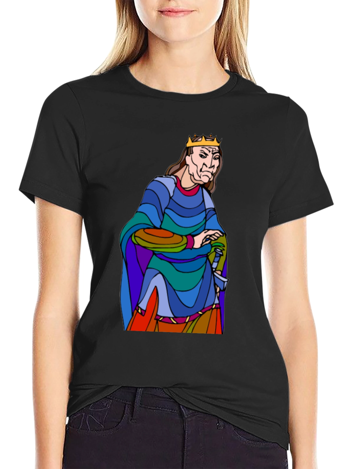 King Cartoon Graphic T-Shirt