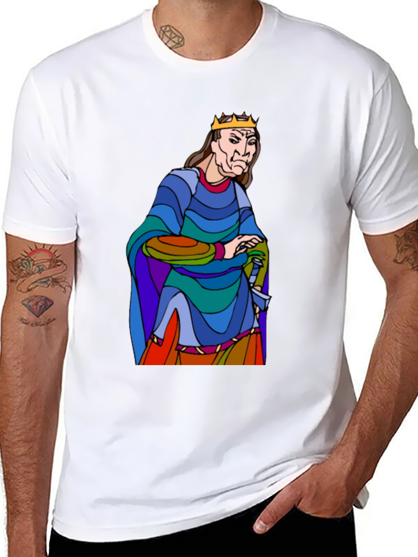 King Cartoon Graphic T-Shirt