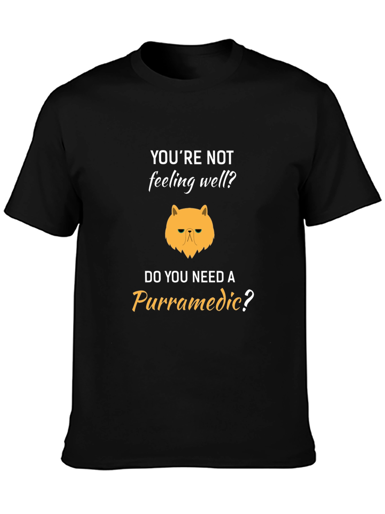Purramedic T-Shirt - Funny Cat Lover Tee