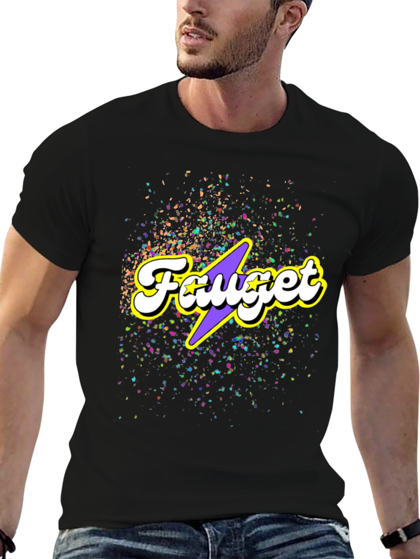 Funky Faucet Graphic Tee - Retro Style