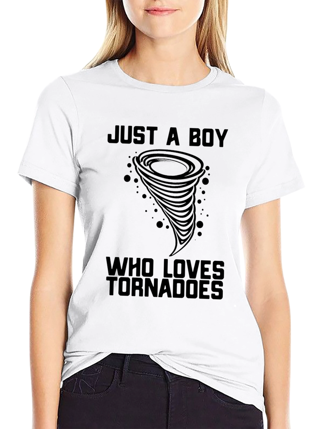 Just a Boy Who Loves Tornadoes T-Shirt