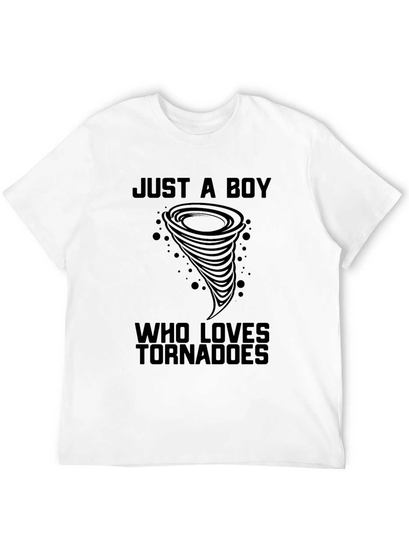 Just a Boy Who Loves Tornadoes T-Shirt