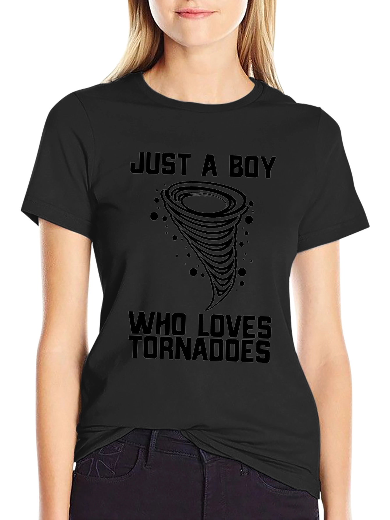 Just a Boy Who Loves Tornadoes T-Shirt