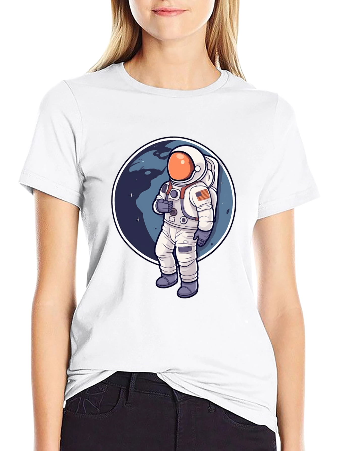 Astronaut Graphic T-Shirt - Space Adventure