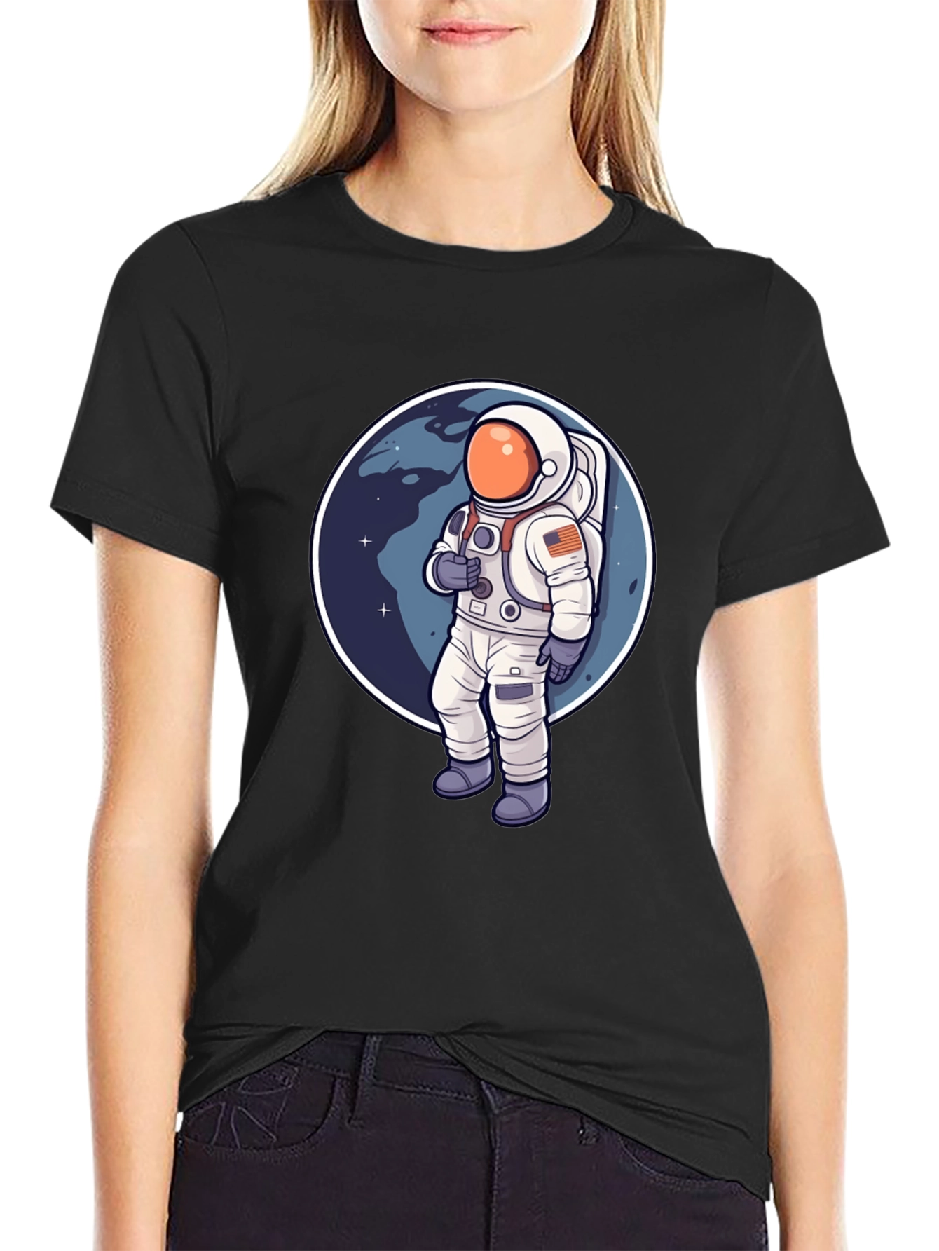 Astronaut Graphic T-Shirt - Space Adventure
