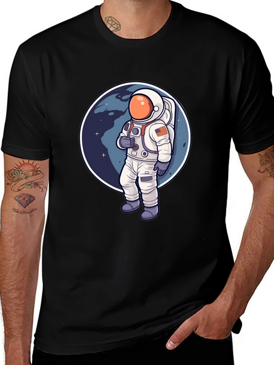 Astronaut Graphic T-Shirt - Space Adventure