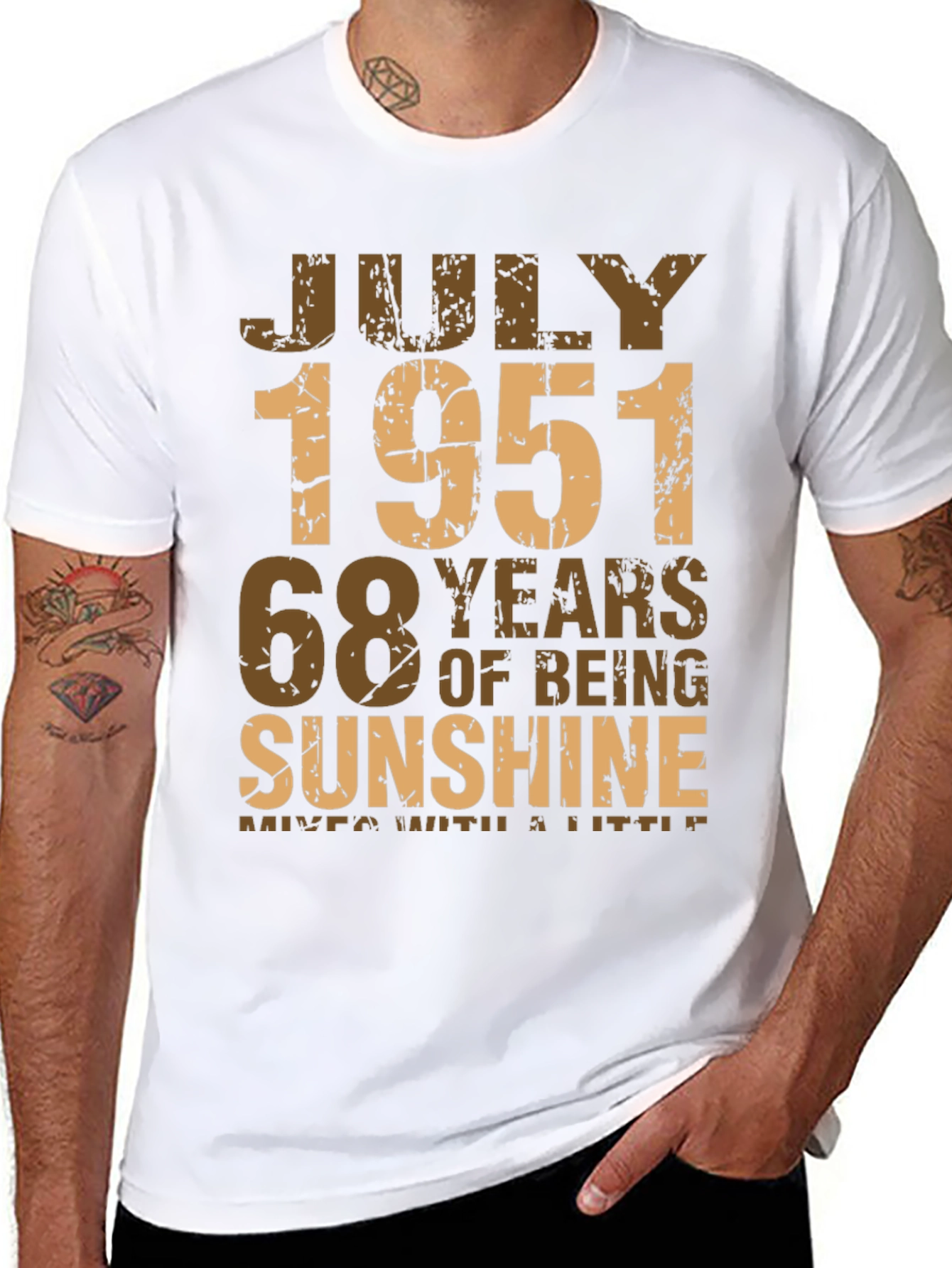 July 1951 - 68 Years of Sunshine T-Shirt