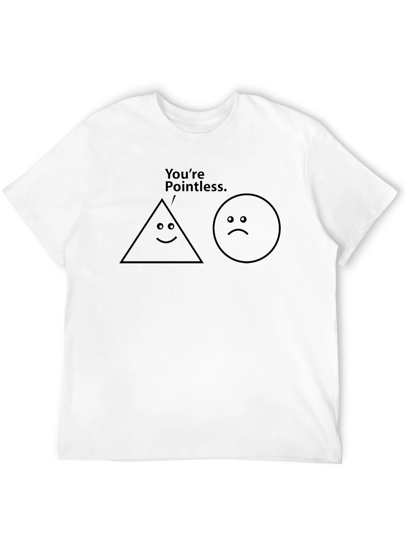 Pointless Humor Graphic T-Shirt