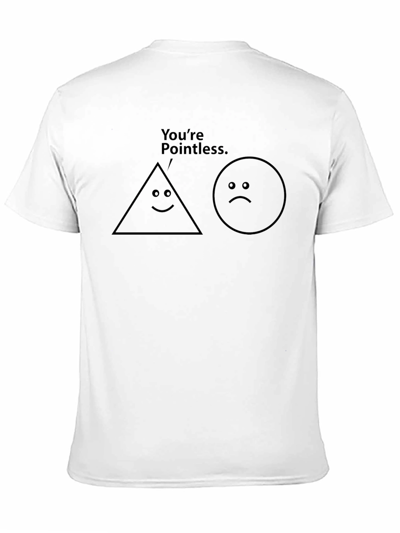 Pointless Humor Graphic T-Shirt