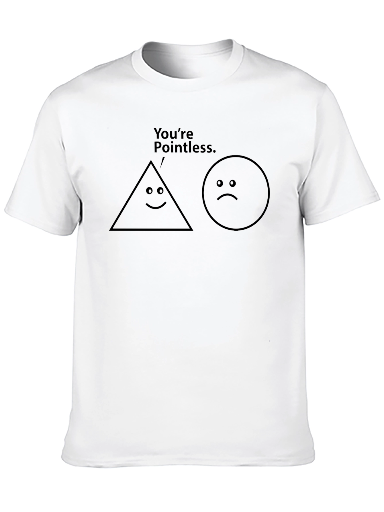 Pointless Humor Graphic T-Shirt