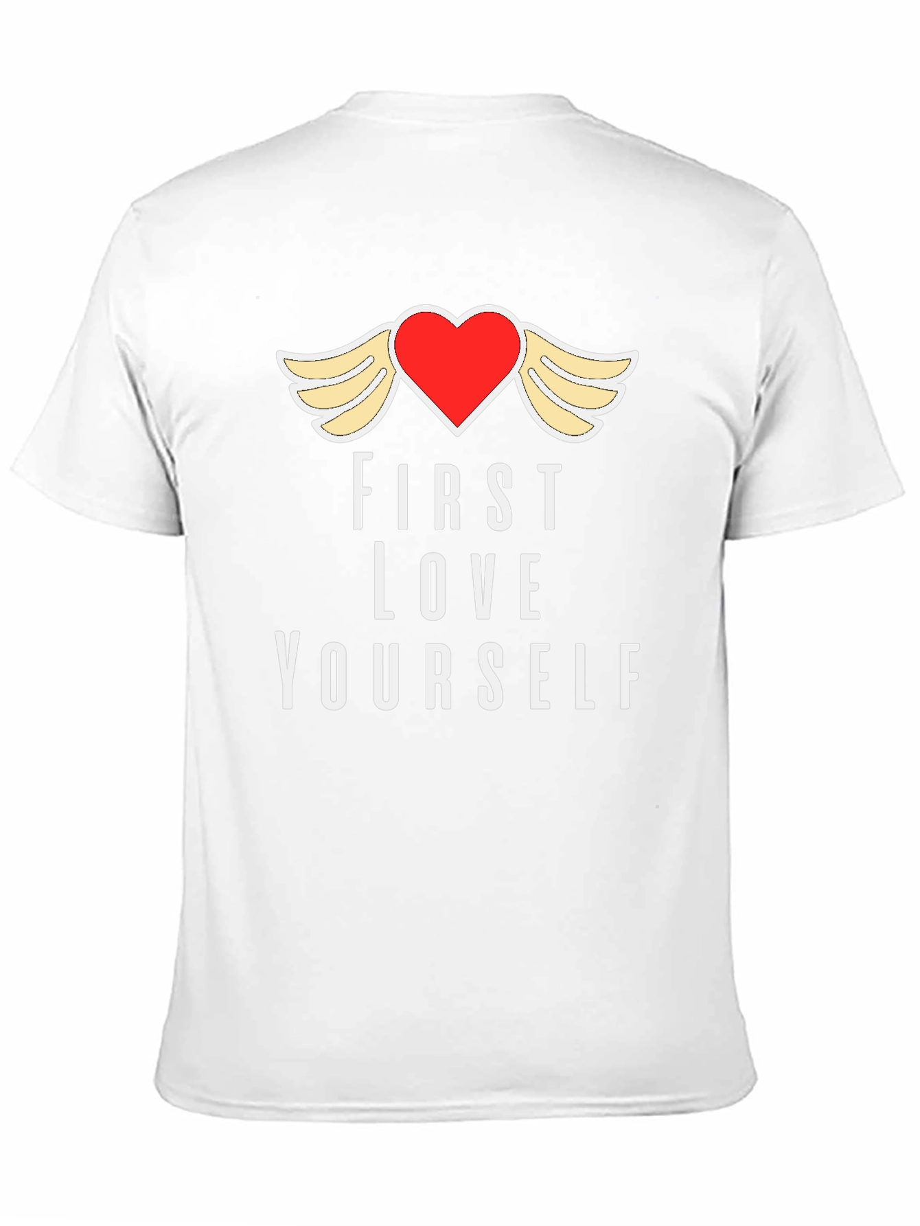 First Love Yourself Graphic Tee - Black T-Shirt