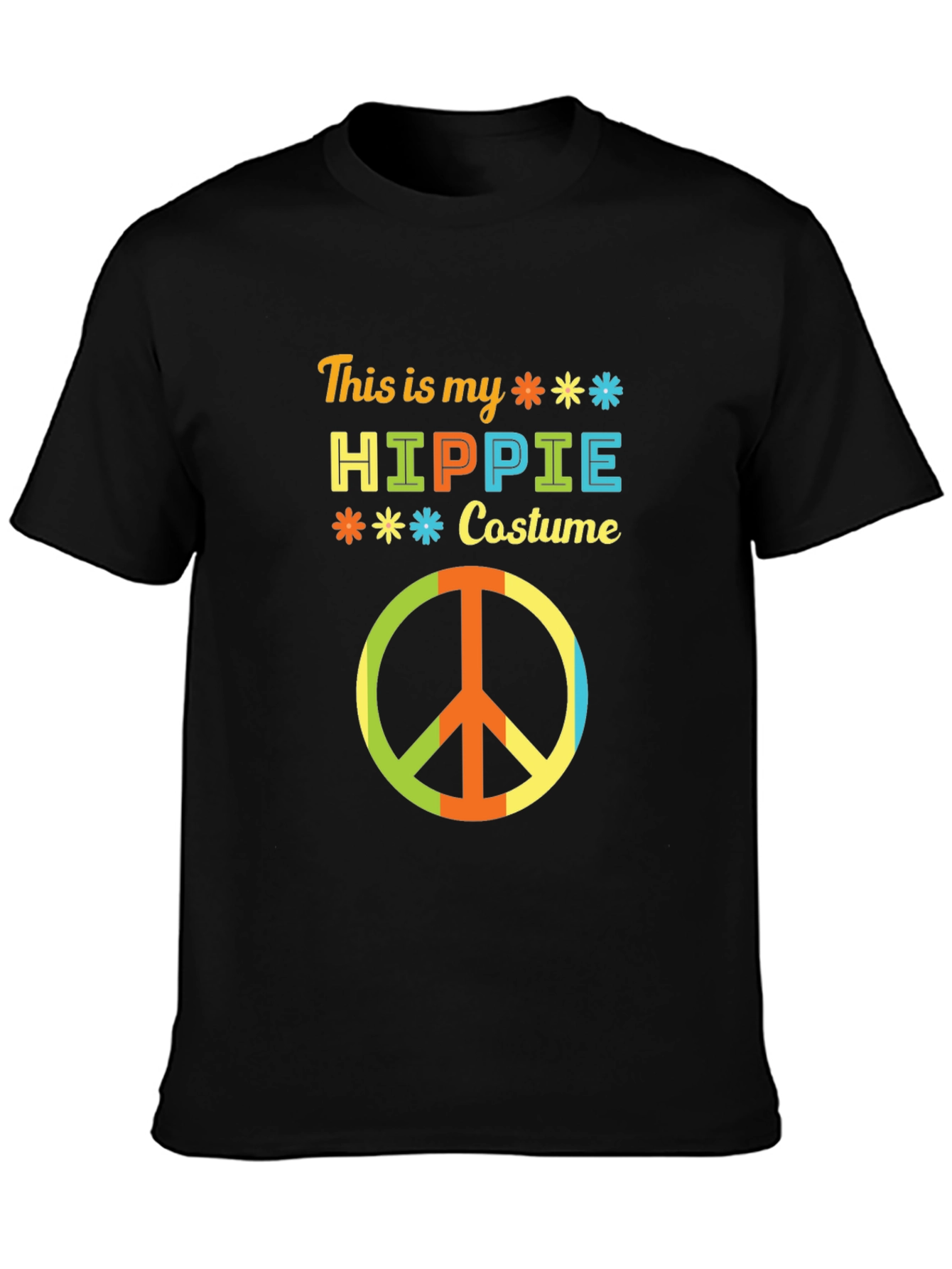 Hippie Costume T-Shirt - Retro 70s Party Tee