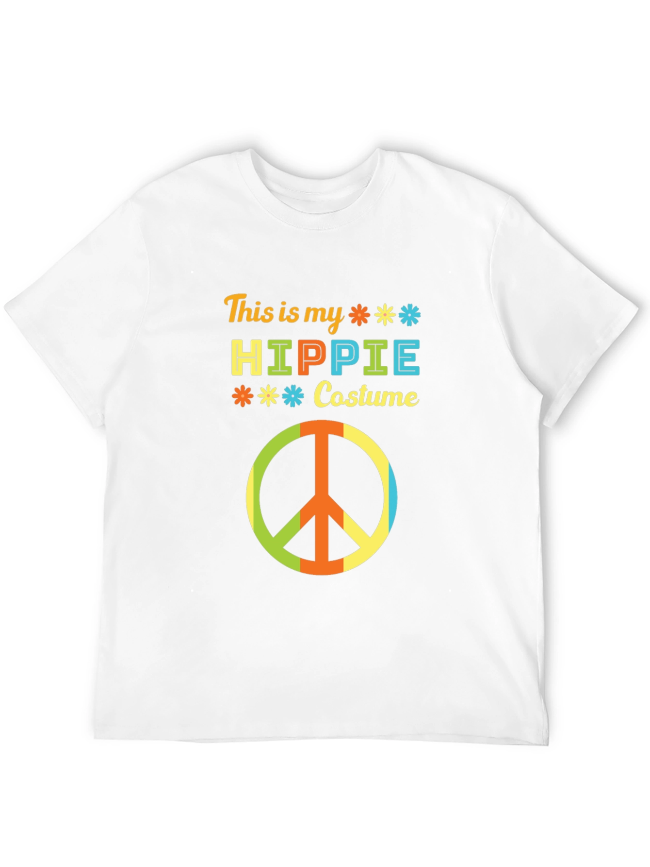 Hippie Costume T-Shirt - Retro 70s Party Tee