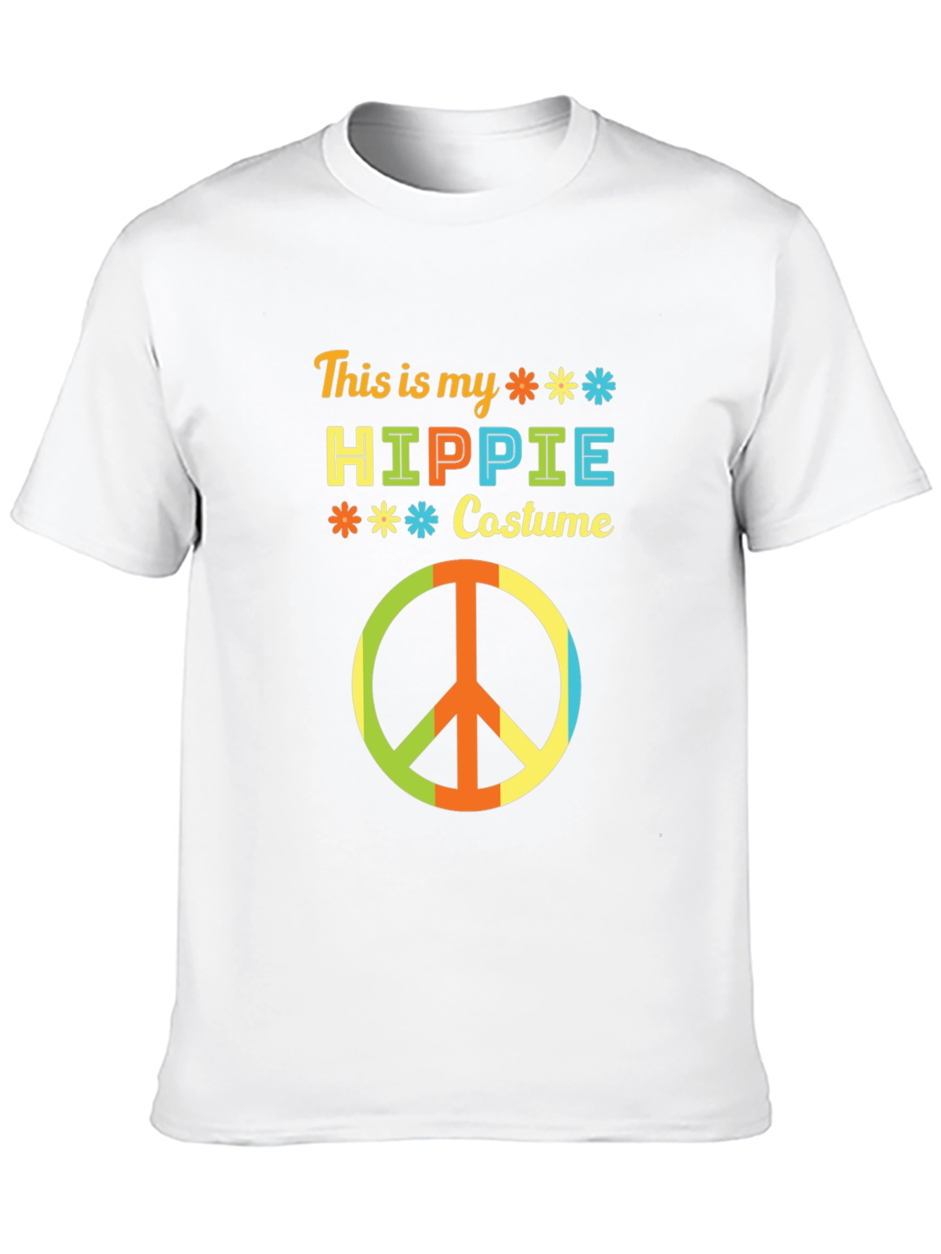 Hippie Costume T-Shirt - Retro 70s Party Tee