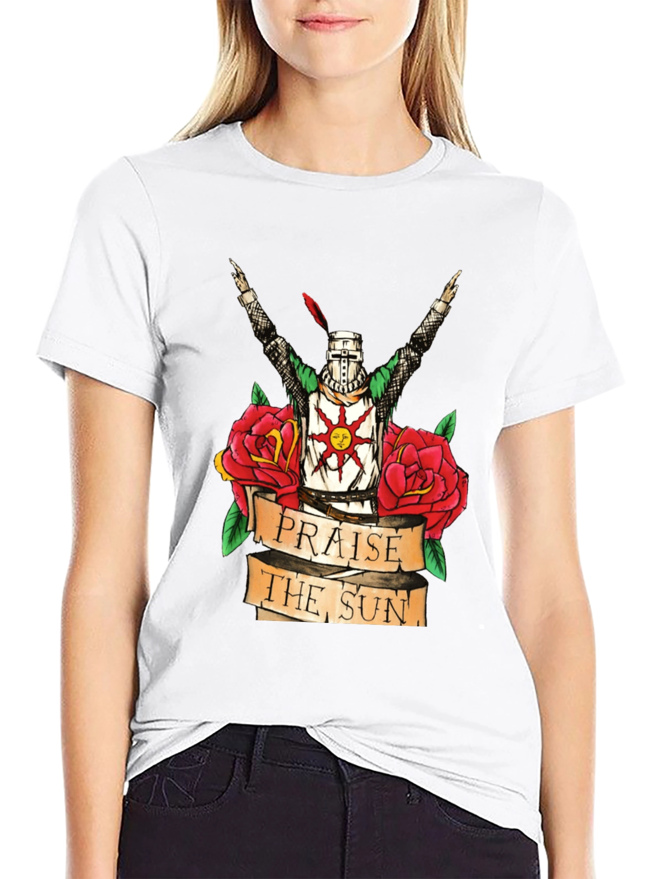 Praise The Sun Dark Souls T-Shirt