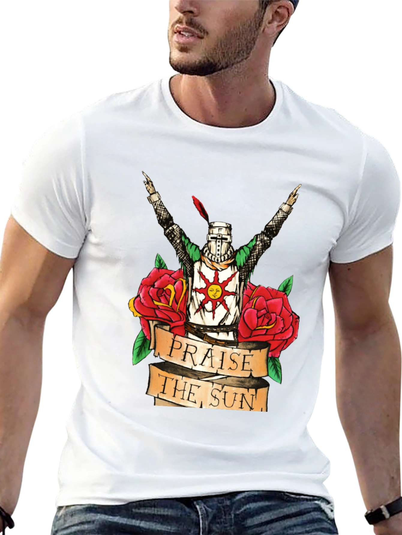 Praise The Sun Dark Souls T-Shirt
