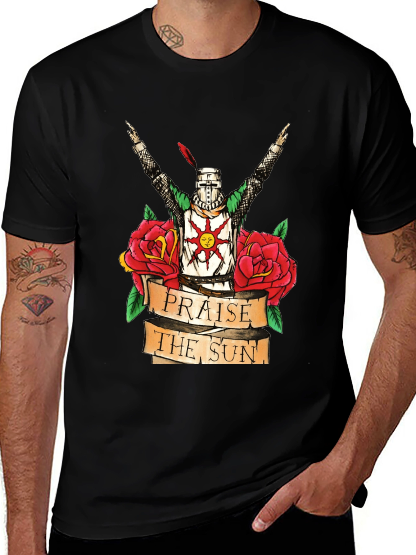 Praise The Sun Dark Souls T-Shirt