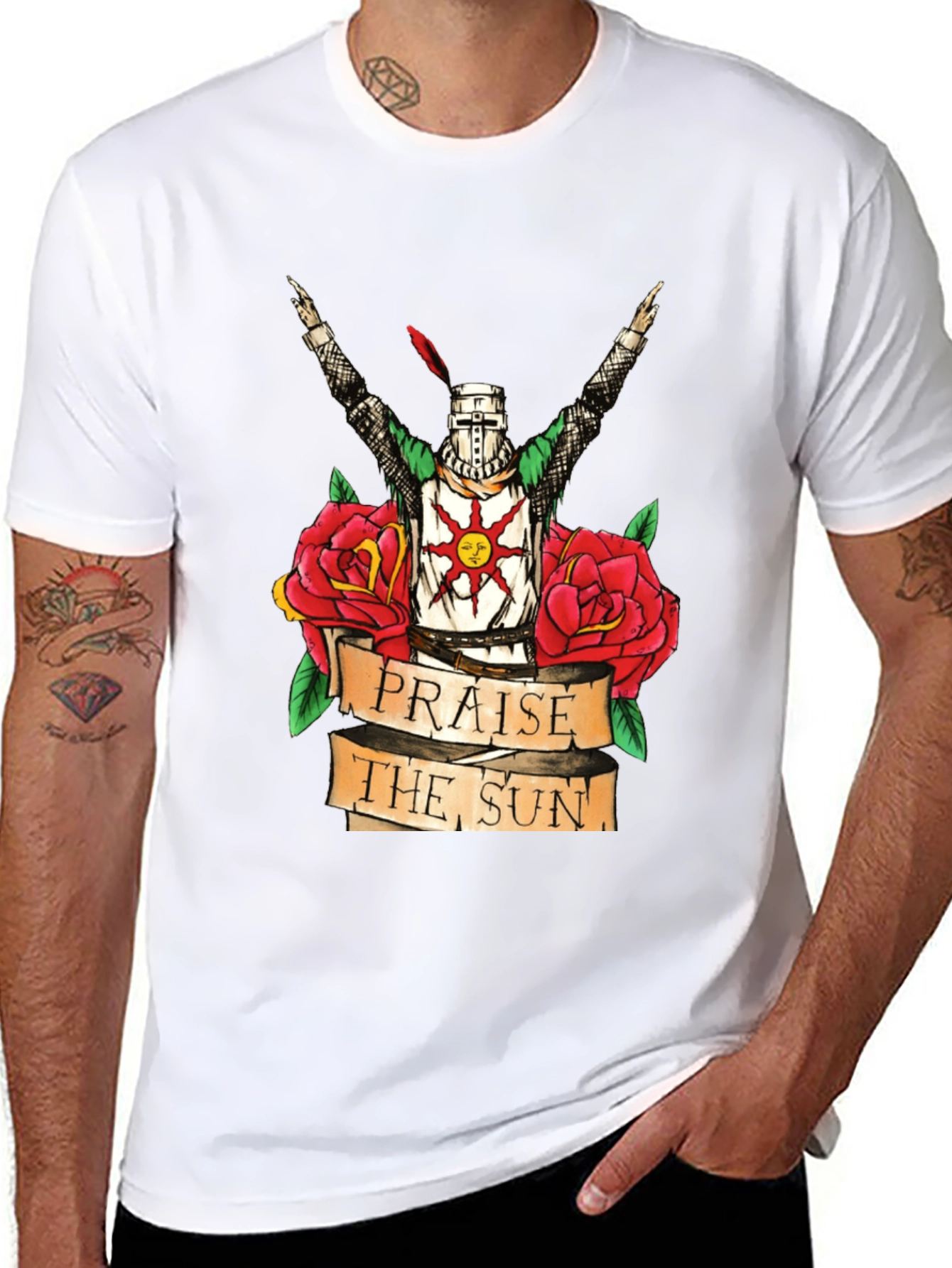 Praise The Sun Dark Souls T-Shirt