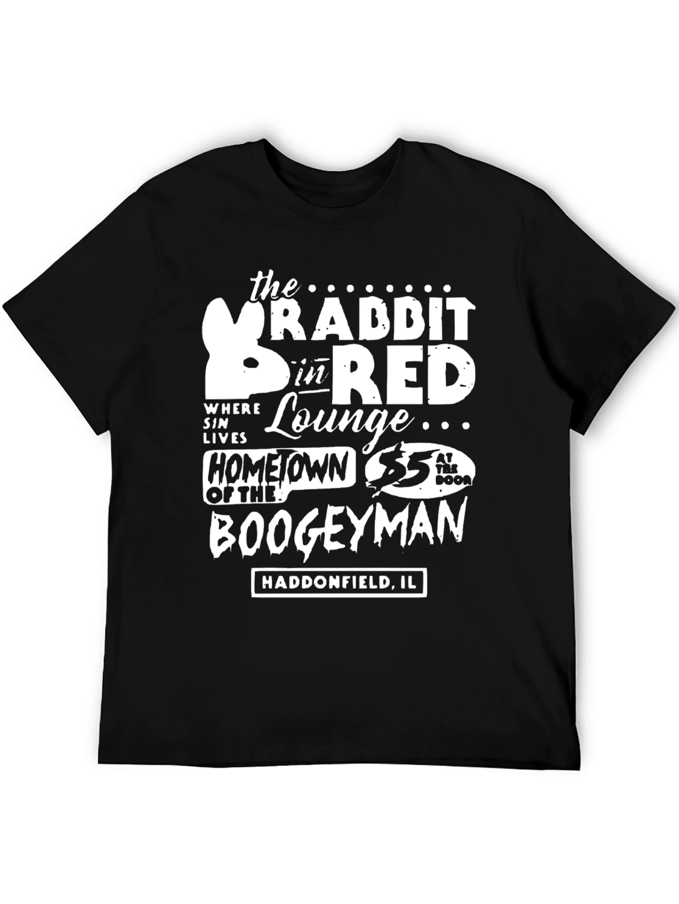 Rabbit in Red Lounge Graphic Tee