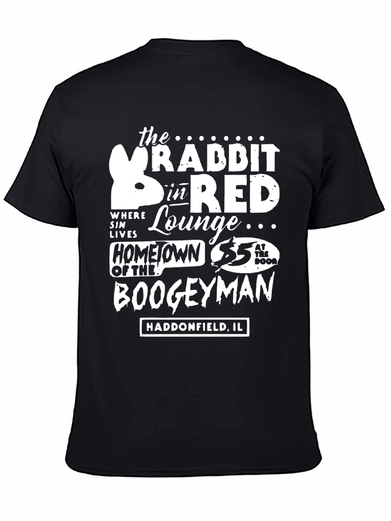 Rabbit in Red Lounge Graphic Tee