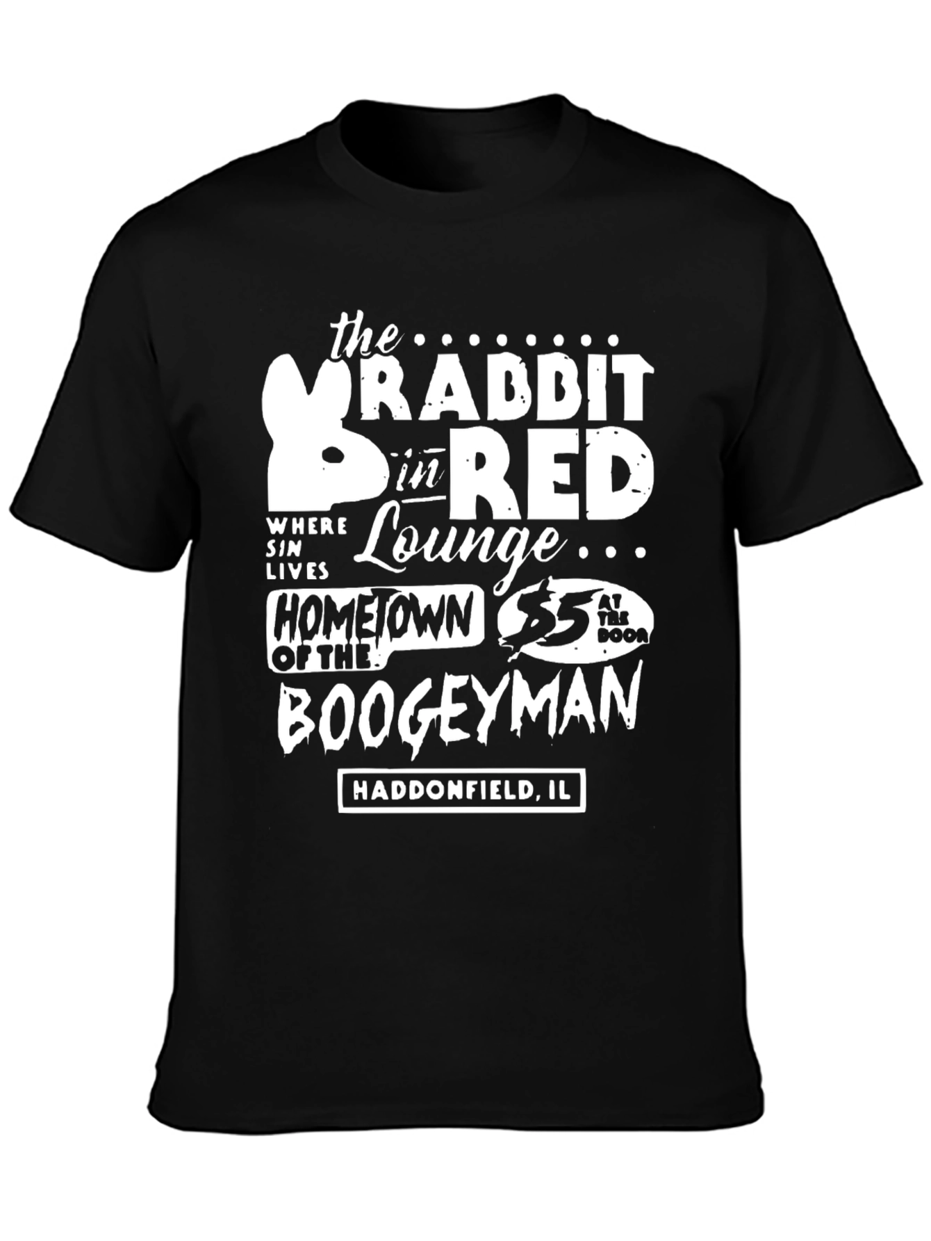 Rabbit in Red Lounge Graphic Tee