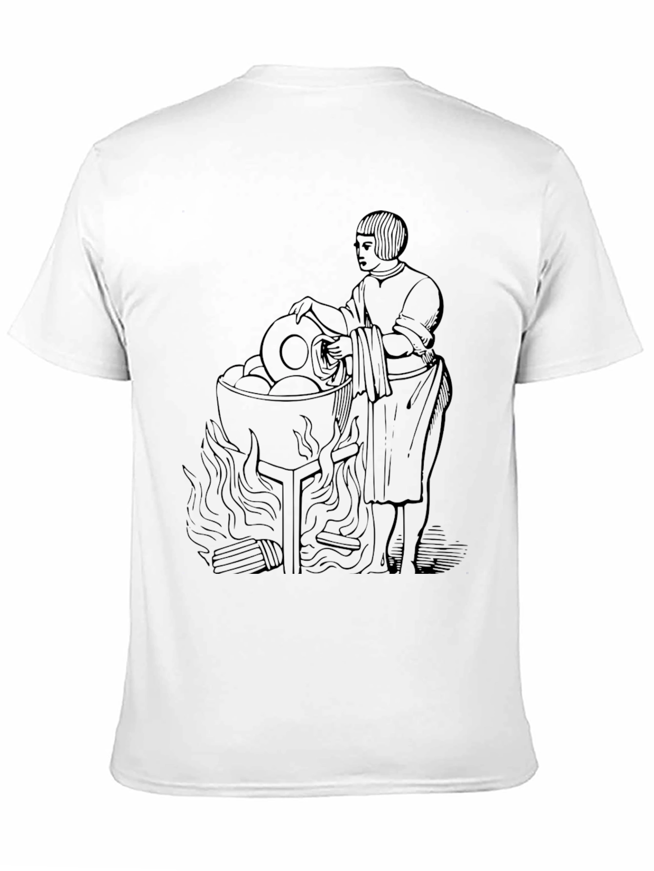 Medieval Alchemist T-Shirt - Unique Design