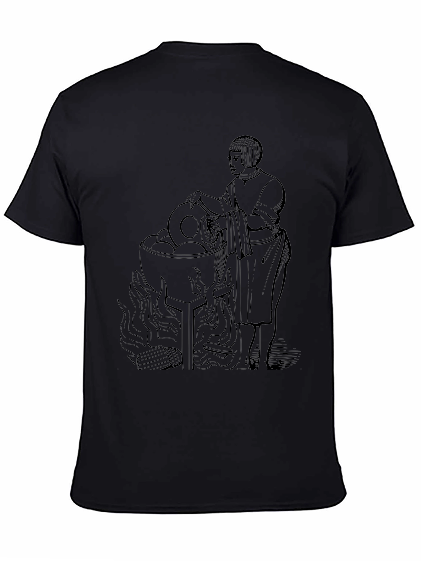 Medieval Alchemist T-Shirt - Unique Design