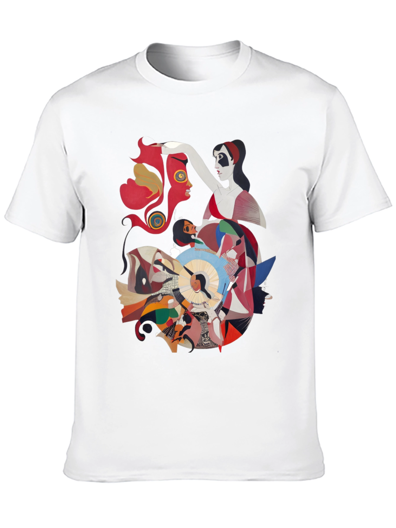 Abstract Art Graphic Tee - Unique Design