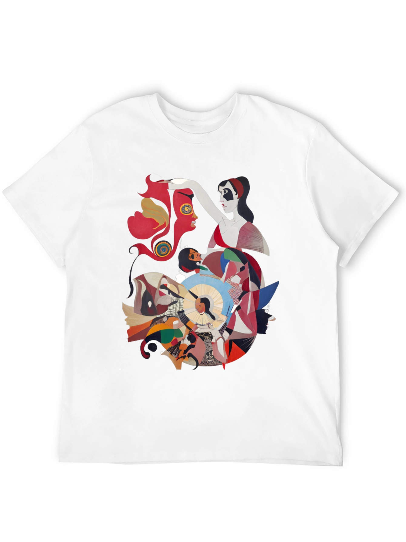 Abstract Art Graphic Tee - Unique Design