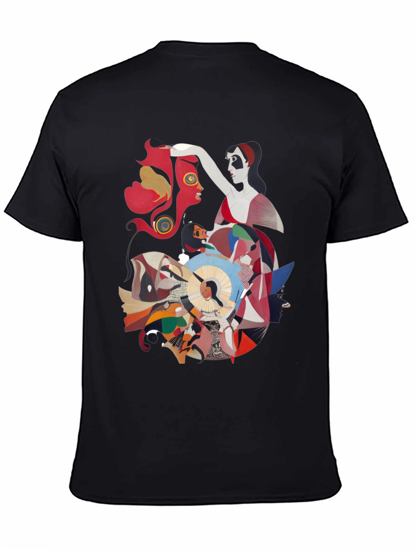 Abstract Art Graphic Tee - Unique Design