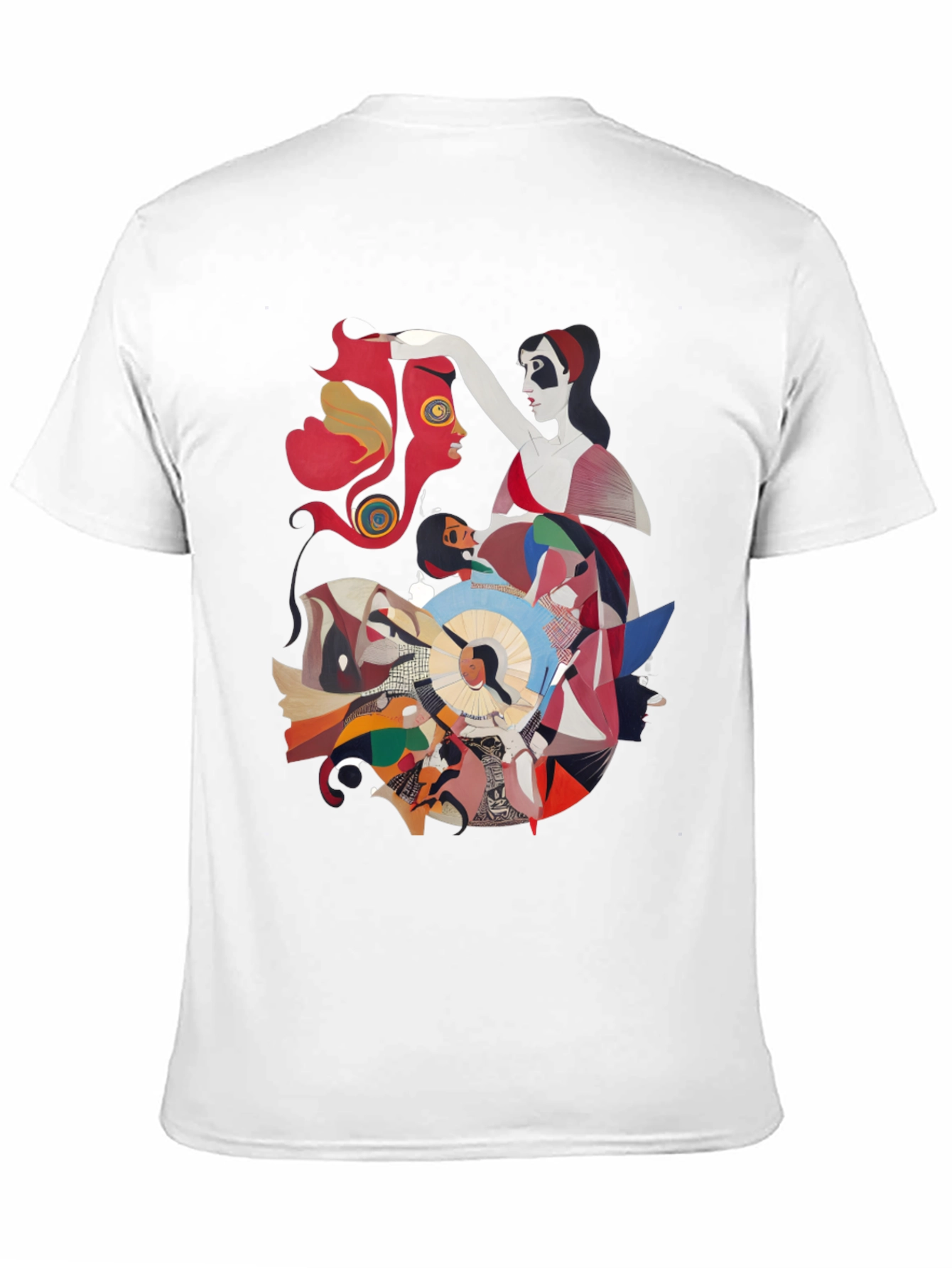 Abstract Art Graphic Tee - Unique Design