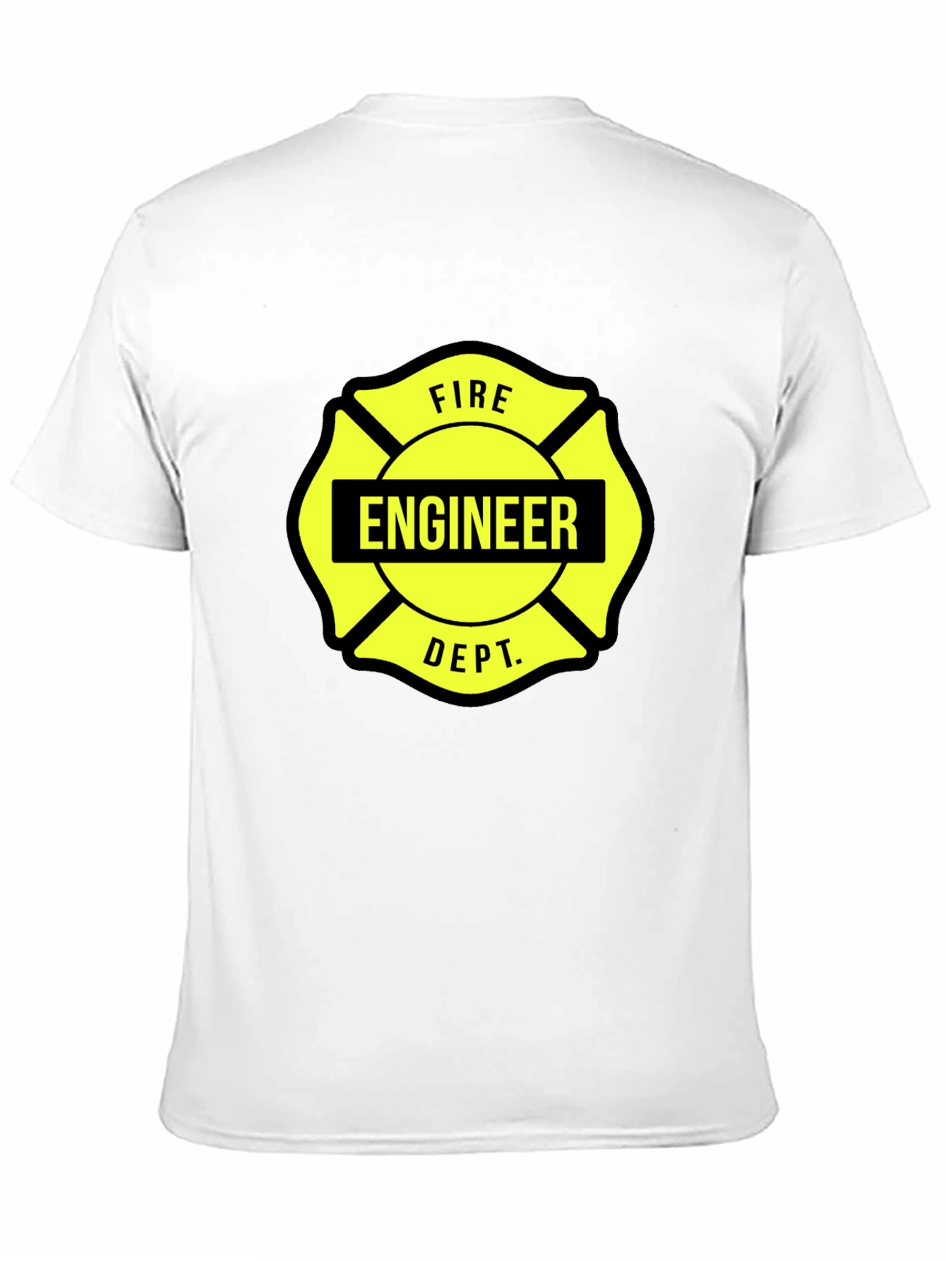 Fire Engineer Maltese Cross Graphic Tee