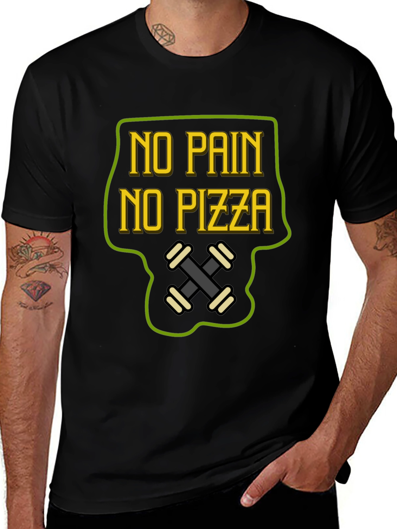No Pain No Pizza T-Shirt