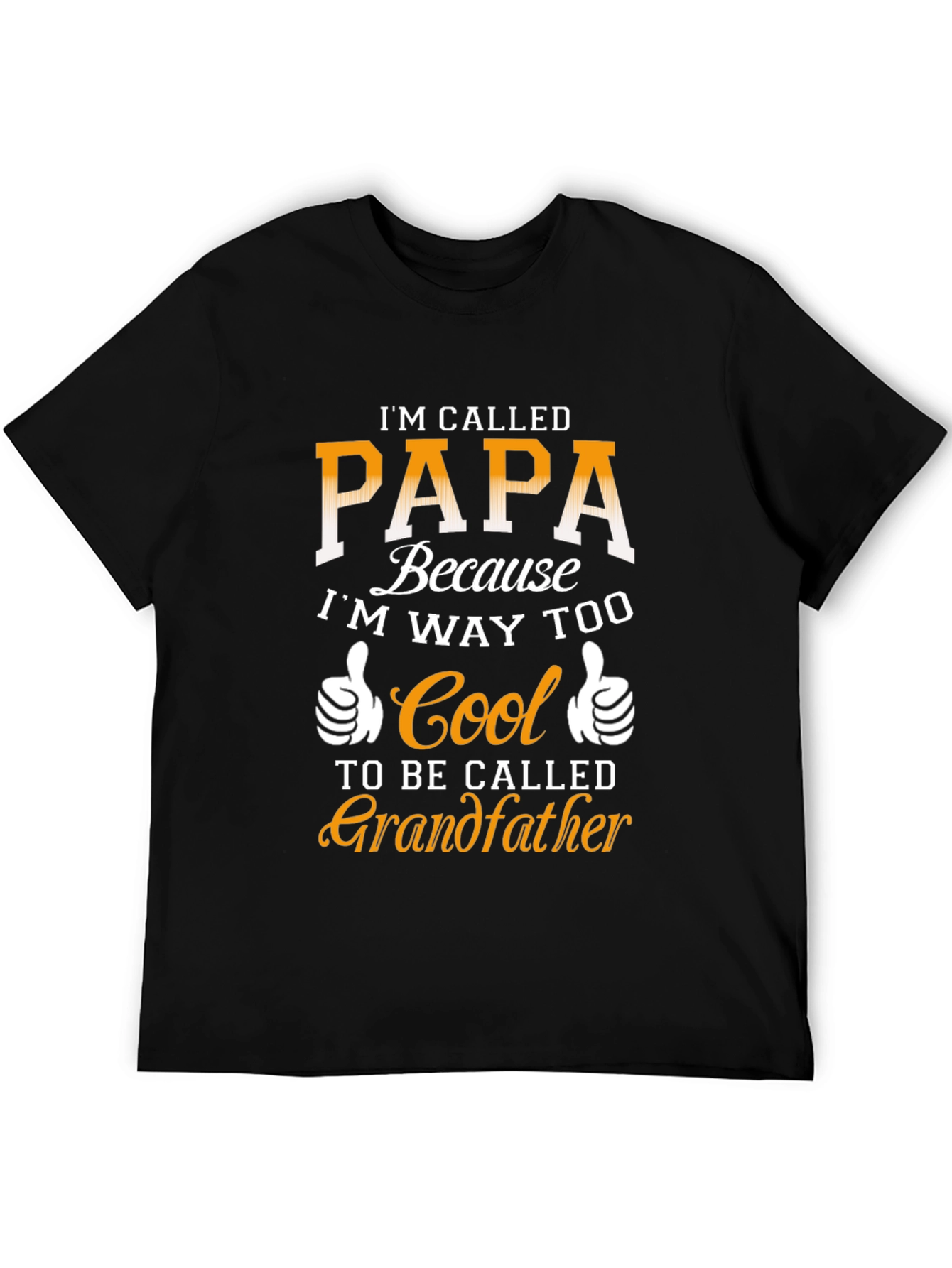 Cool Papa T-Shirt - Grandfather Gift