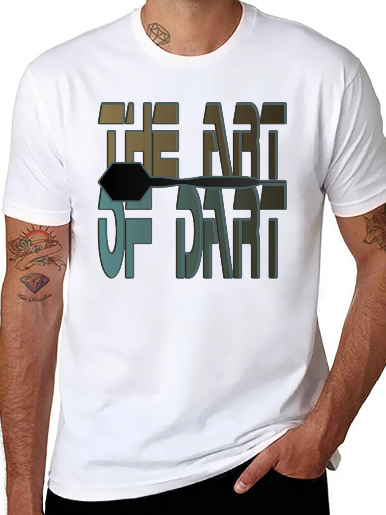 Art of Dart T-Shirt - Stylish Graphic Tee