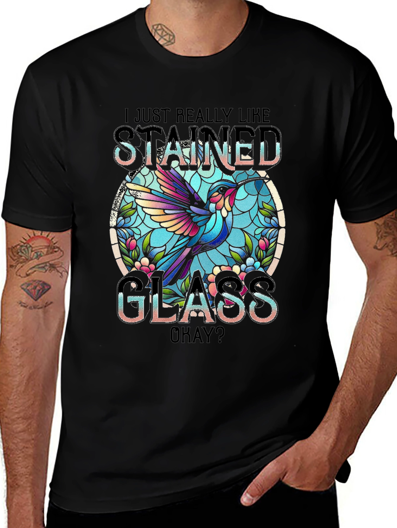 Stained Glass Lovers T-Shirt