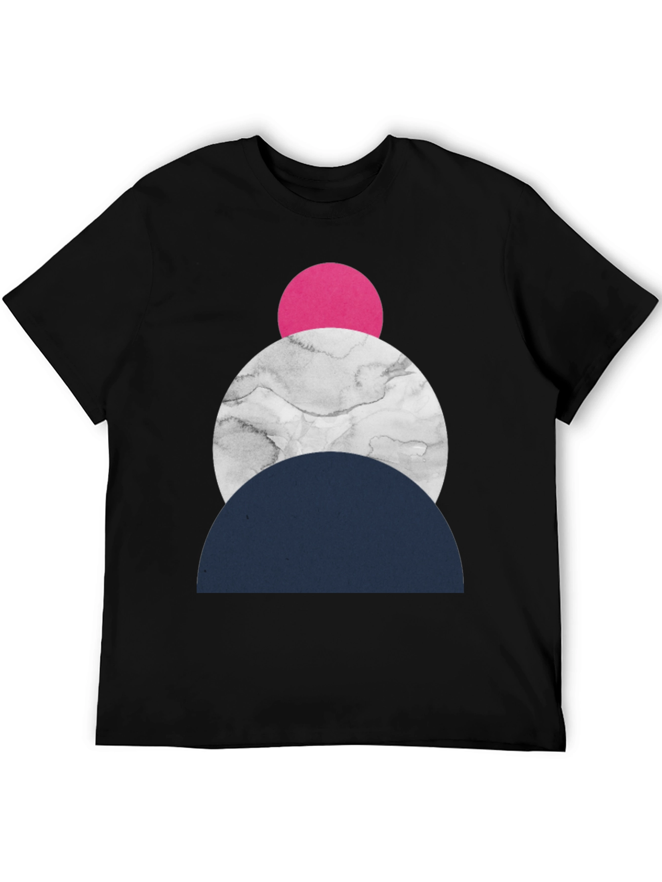 Abstract Geometric Circle Graphic T-Shirt