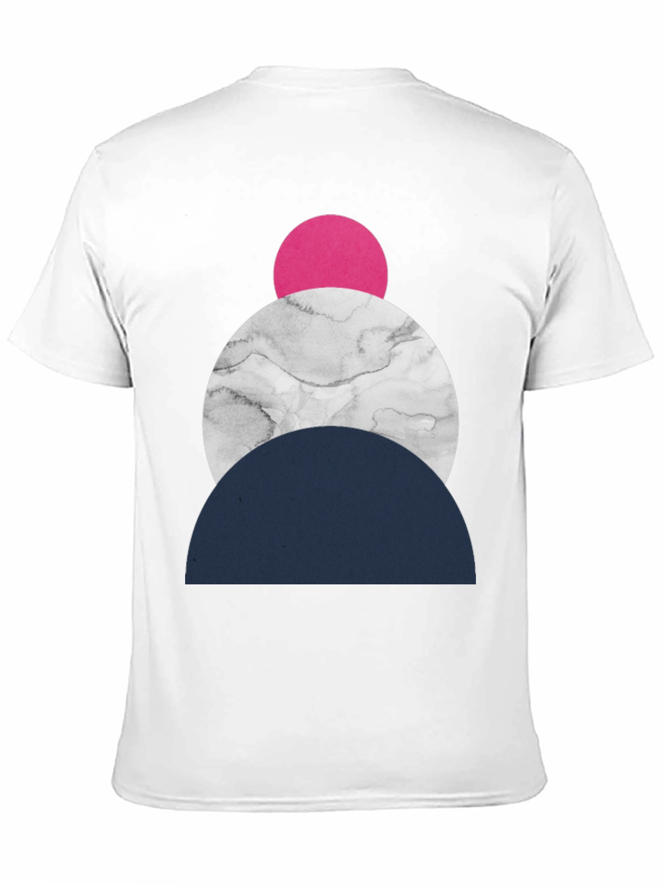 Abstract Geometric Circle Graphic T-Shirt