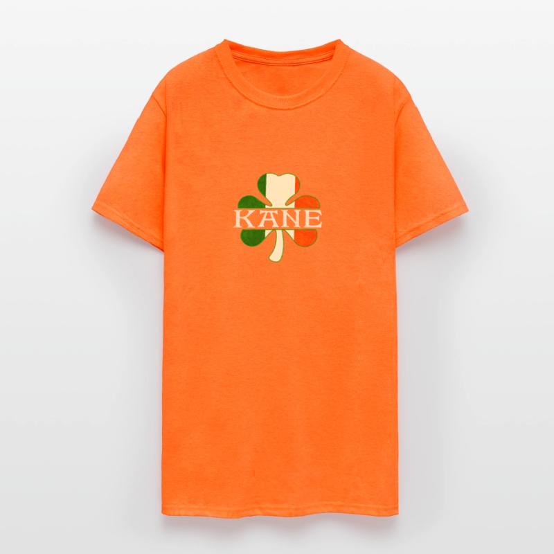 Kane Irish Surname Ireland Flag Shamrock