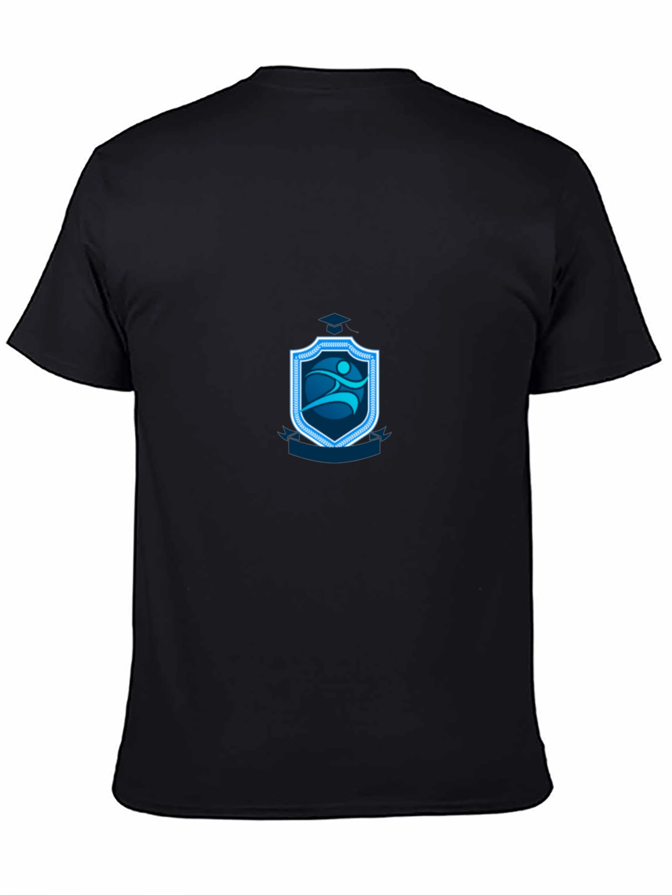 Stylish Black T-Shirt with Graphic Design