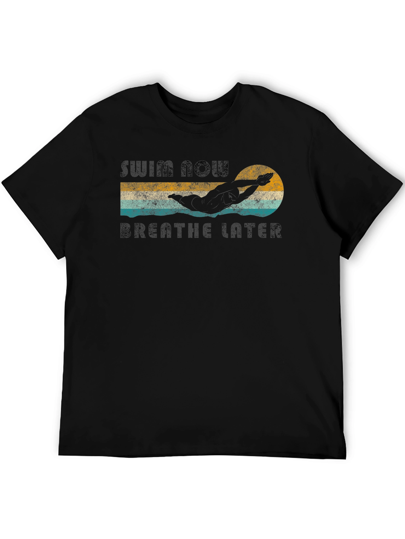 Swim Now Breathe Later Graphic Tee