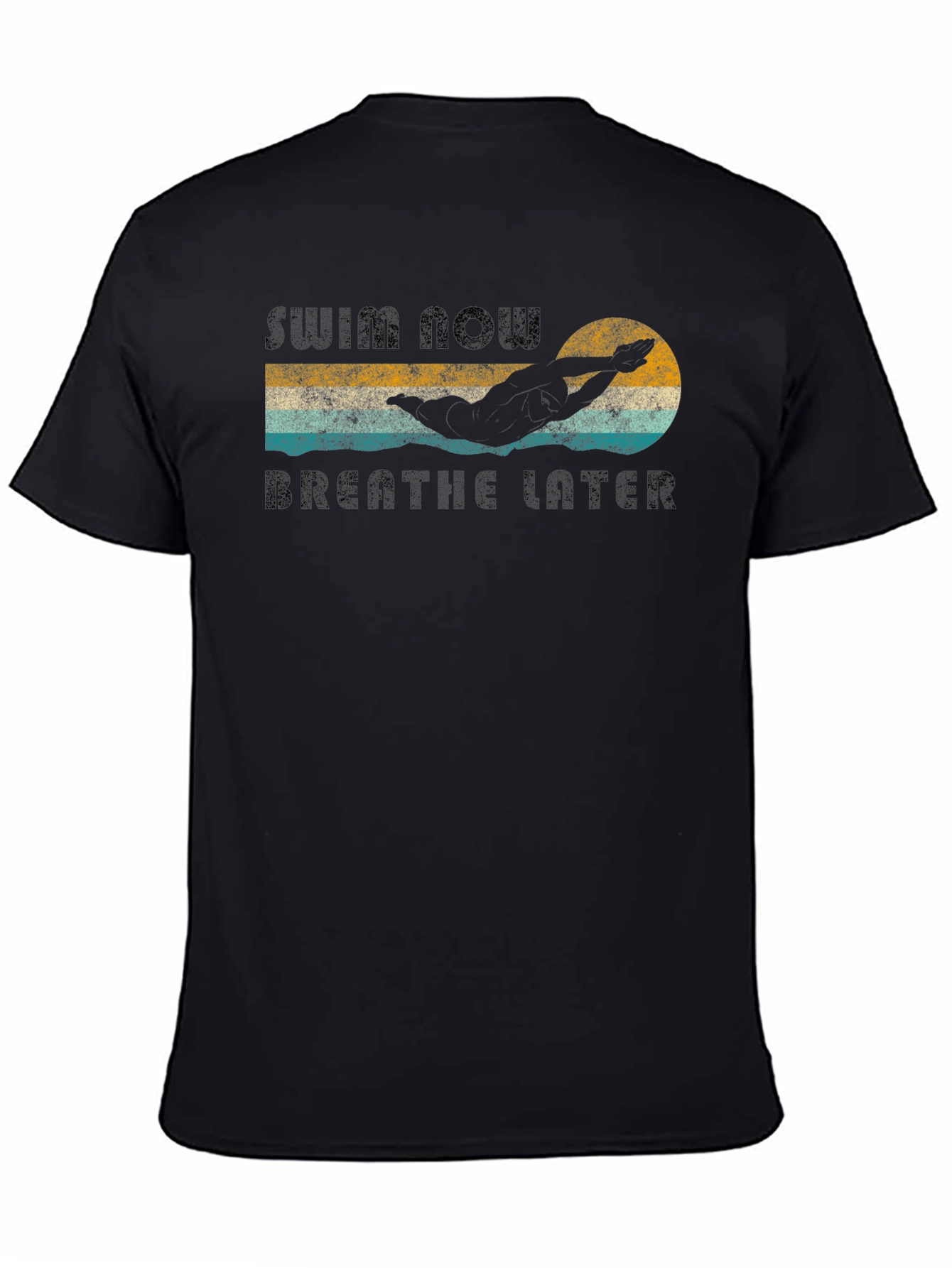 Swim Now Breathe Later Graphic Tee