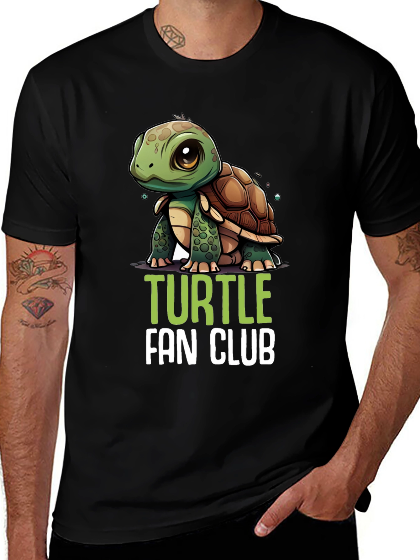 Turtle Fan Club Graphic T-Shirt