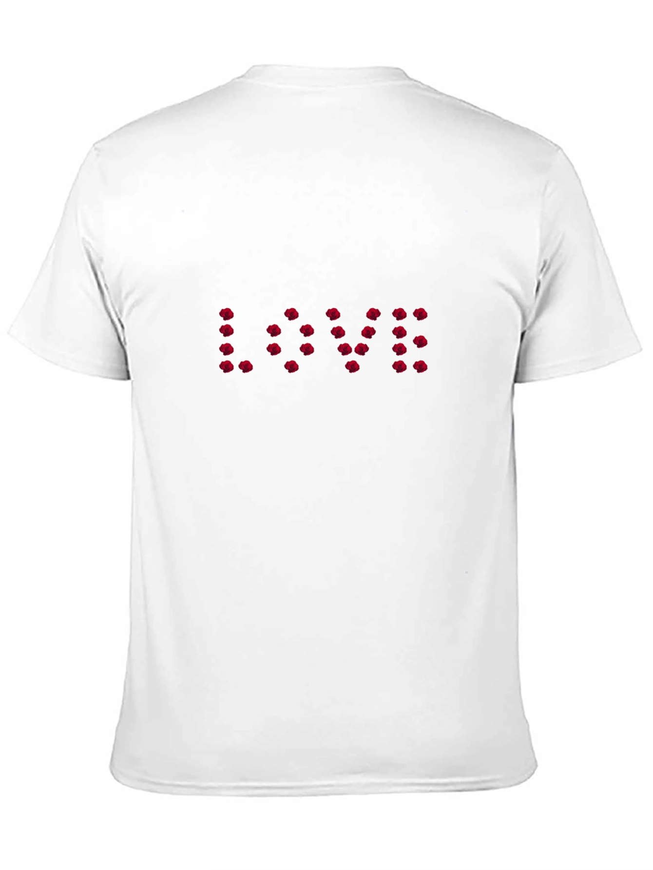 LOVE Roses Graphic Tee - Black