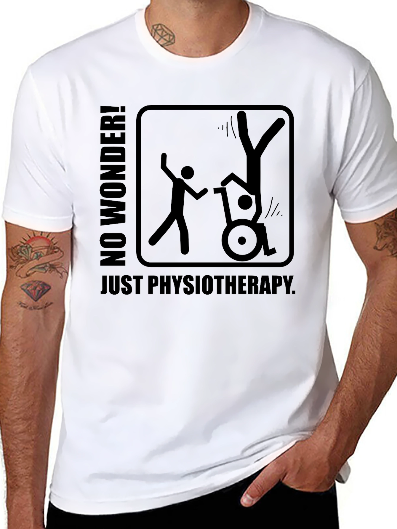 Physiotherapy Humor T-Shirt - Funny Graphic Tee